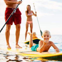 Fun beach activities on Maui for families